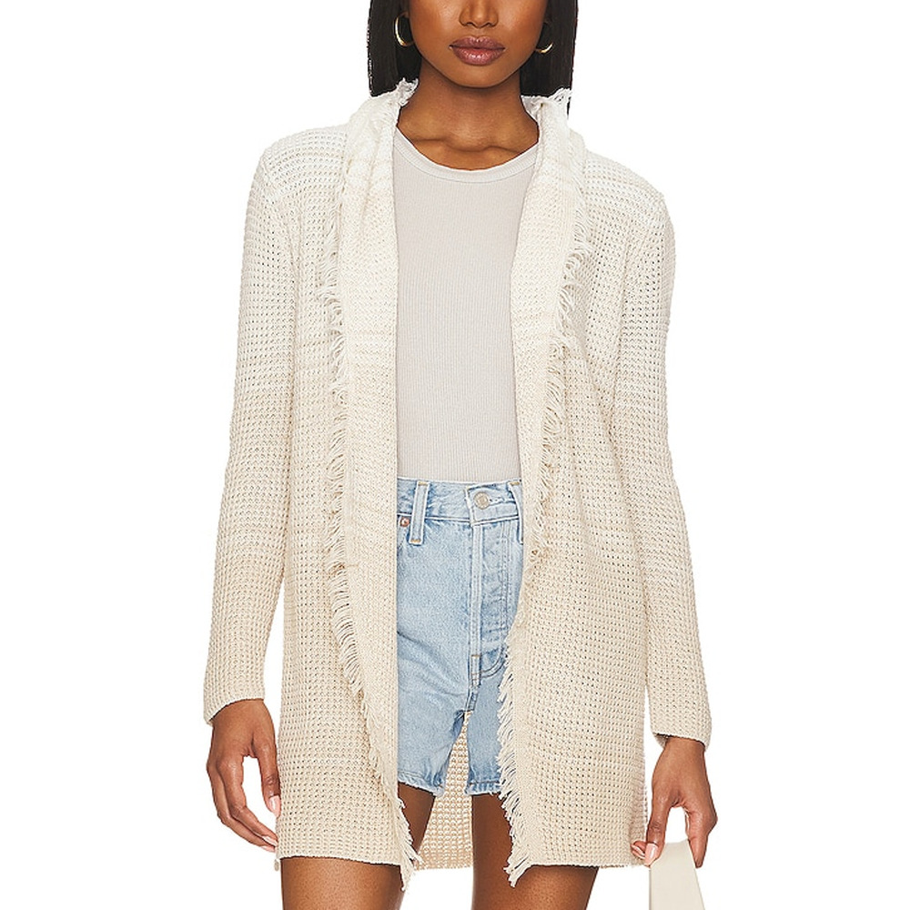 27 Miles Malibu 'Jupiter' White Cardigan Size XS